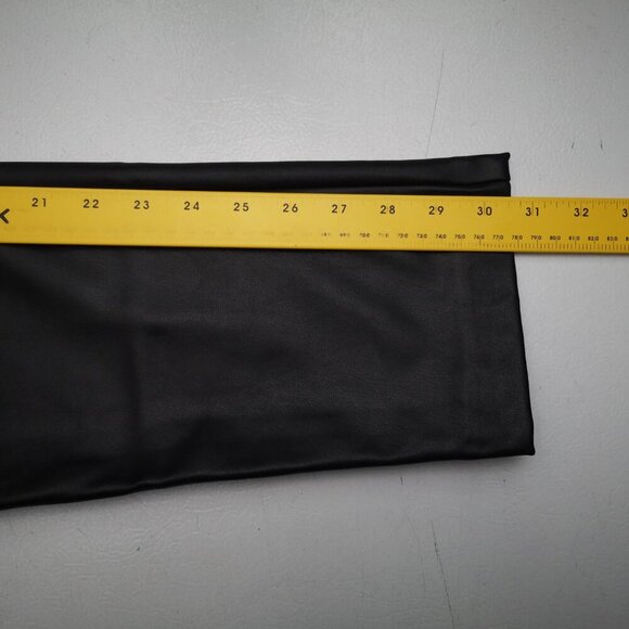 Lisette L Montreal Ladies Size 14 Black Faux Leather Made in Canada Pants - Picture 11 of 12